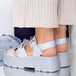 Frauensandalen WL217 Blau Mei