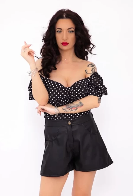 Kurzschlüsseln für Frauen 5287 Black | Mode