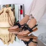 Frauen WS208 Sandalen schwarz Mei