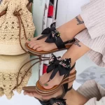 Frauen WS208 Sandalen schwarz Mei