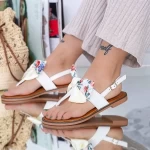 Frauen WS208 Sandalen weiß Mei