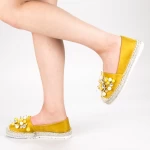 Frauenschuhe jeden Tag L626 Gelb Süße Schuhe