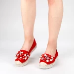 Frauenschuhe jeden Tag L626 rot Süße Schuhe