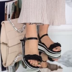 Frauen Sandalen GH1978 Schwarz Mei