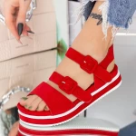 Frauen LM360 Sandalen rot Mei