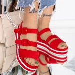 Frauen LM360 Sandalen rot Mei