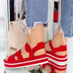 Frauen LM360 Sandalen rot Mei