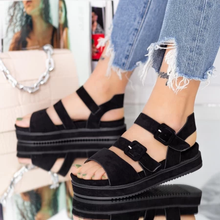 Frauen LM360 Sandalen schwarz Mei