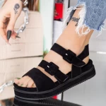 Frauen LM360 Sandalen schwarz Mei