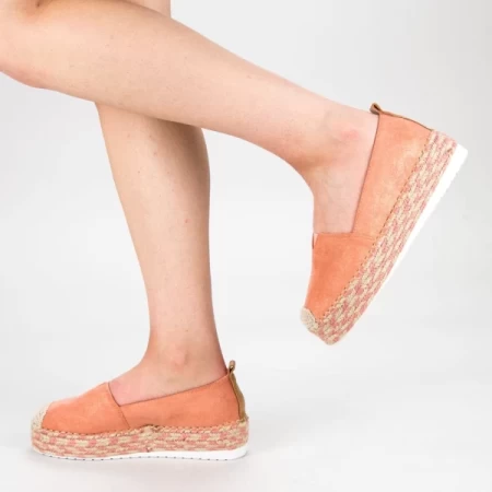 Frauenschuhe jeden Tag mit der BL00029 Pink Plattform Botinelli