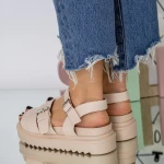 Frauensandalen LE234 Beige Mei