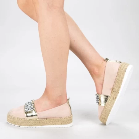Frauenschuhe jeden Tag mit BL0003 Beige Botinelli