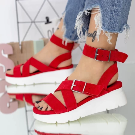 Frauen HXS27 SANDALS rot | Mei