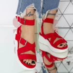 Frauen HXS27 SANDALS rot | Mei