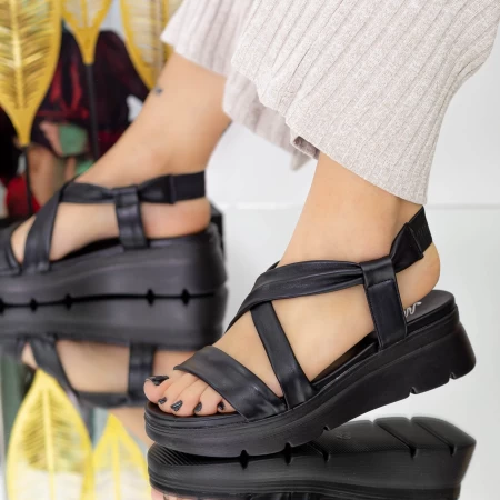 Frauen hxs30 Sandalen schwarz Mei