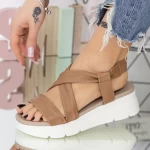 Frauen HXS30 Khaki Sandalen Mei