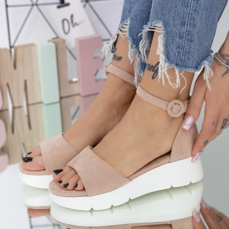 Frauen hxs50 Sandalen beige Mei