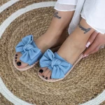 Frauen X20 Pantoffeln blau Mei