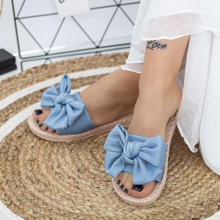 Frauen X20 Pantoffeln blau Mei