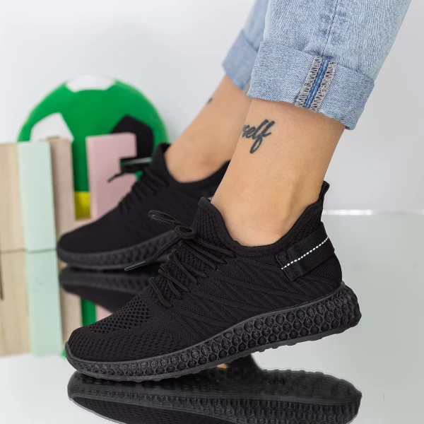 Frauen Sportschuhe xj53 schwarz Mei