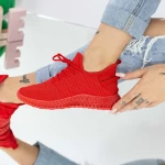 Frauen Sportschuhe xj53 rot Mei