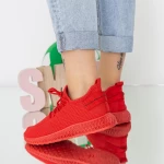 Frauen Sportschuhe xj53 rot Mei