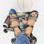 Frauensandalen WL232 Silber Mei