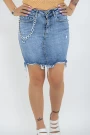 Jeansrock 50476 Dunkelblau Mode