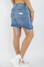 Jeansrock 50476 Dunkelblau Mode
