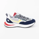 Herren Sportschuhe HF01-1 Dunkelblau-Rot Mode