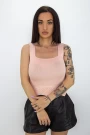 Ärmellose Bluse HM01 Pink | Mode