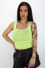 Ärmellose Bluse hm02 hellgrün Mode
