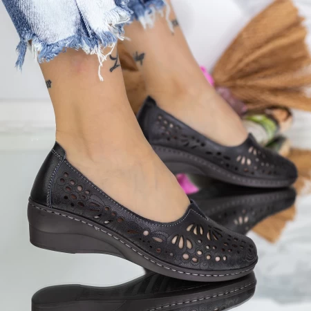 Frauenschuhe jeden Tag jsb114 schwarz | Engelblau