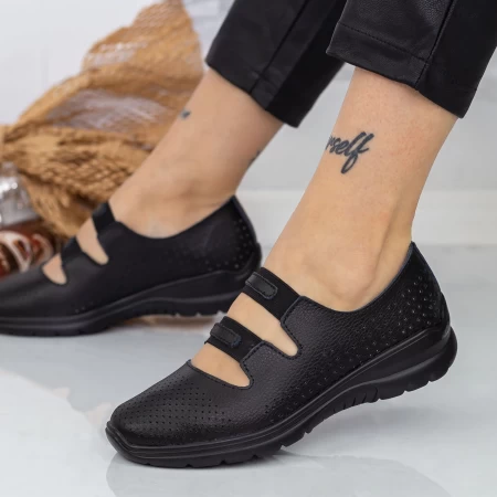 Ballerines XH2067 Schwarz Engelblau