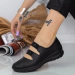 Ballerines XH2067 Schwarz Engelblau