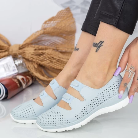 Ballerines XH2067 Hellblau Engelblau