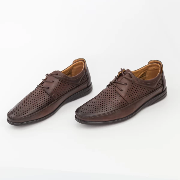 Herrenschuhe L2172-4F1 Hell Brown | Herr Zoro