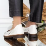 Frauenschuhe täglich 2286 Creme Gebildet
