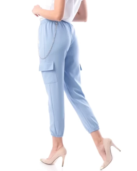 Frauenhose 8159 hellblau ADROM