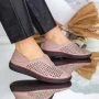 Frauenschuhe jeden Tag 7672-3 Pfirsich | Gebildet
