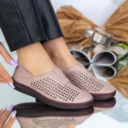 Frauenschuhe jeden Tag 7672-3 Pfirsich | Gebildet