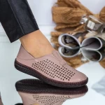 Frauenschuhe jeden Tag 7672-3 Pfirsich | Gebildet
