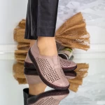 Frauenschuhe jeden Tag 7672-3 Pfirsich | Gebildet