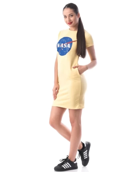 Frauenkleid 8121 NASA Gelb ADROM