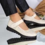 Frauenschuhe jeden Tag 63731 Creme | Gebildet
