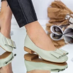 BBX2101 Green Ballerinas Gebildet
