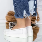 Frauenschuhe jeden Tag 009 Weiß Gebildet