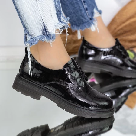 Frauenschuhe jeden Tag 74206-1 Schwarz | Gebildet