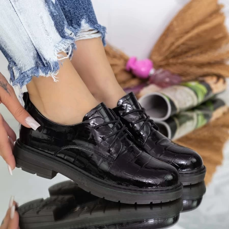 Frauenschuhe jeden Tag 74206-1 Schwarz | Gebildet
