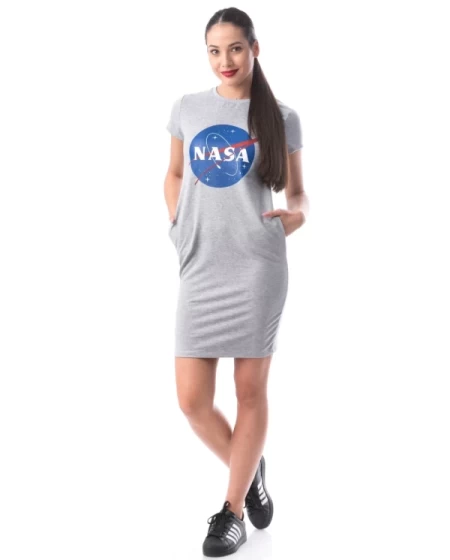 Frauenkleid 8121 NASA Hellgrau | ADROM